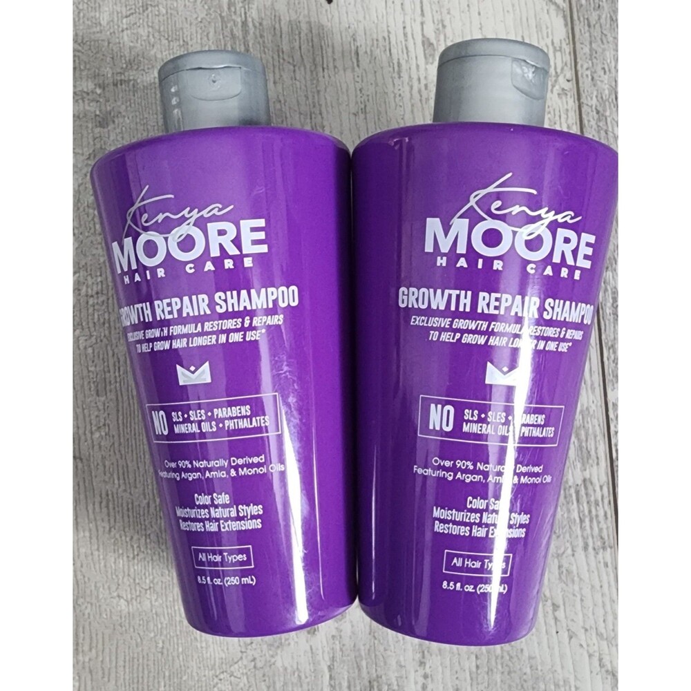 2 KENYA MOORE GROWTH REPAIR SHAMPOO 8.5 oz. New